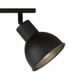 Luminaires Fischer & Honsel Spots Et Projecteurs|Plafonnier Fischer-Honsel Speedy Noir, 3 lumières