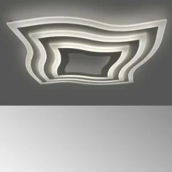 Luminaires Fischer & Honsel Éclairage Led|Plafonnier Fischer-Honsel Gorden LED Blanc, 1 lumière, Télécommandes