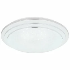 Luminaires Globo Lighting Éclairage Led|Plafonnier Globo ALEY LED Blanc, 1 lumière, Télécommandes
