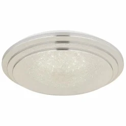 Luminaires Globo Lighting Éclairage Led|Plafonnier Globo ALEY LED Blanc, 1 lumière, Télécommandes