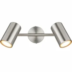 Luminaires Globo Lighting Spots Et Projecteurs|Plafonnier Globo ALLVI Nickel mat, 2 lumières