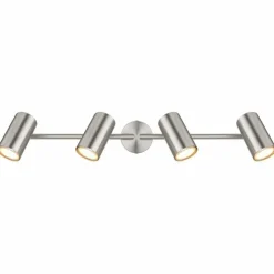 Luminaires Globo Lighting Spots Et Projecteurs|Plafonnier Globo ALLVI Nickel mat, 4 lumières