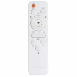 Luminaires Globo Lighting Éclairage Led|Plafonnier Globo Andi LED Blanc, 2 lumières, Télécommandes, Changeur de couleurs