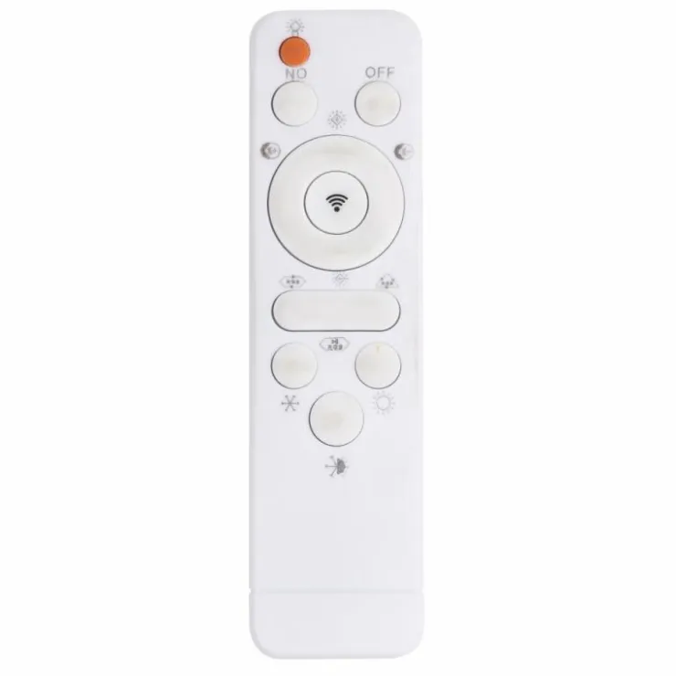 Luminaires Globo Lighting Éclairage Led|Plafonnier Globo Andi LED Blanc, 2 lumières, Télécommandes, Changeur de couleurs
