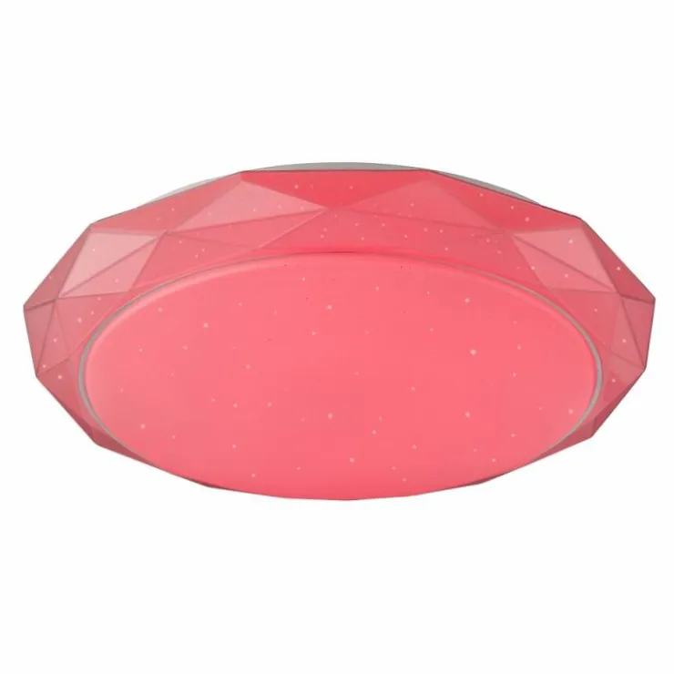 Luminaires Globo Lighting Éclairage Led|Plafonnier Globo Andi LED Blanc, 2 lumières, Télécommandes, Changeur de couleurs