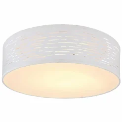 Luminaires Globo Lighting Éclairage Led|Plafonnier Globo BARCA LED Blanc, 1 lumière