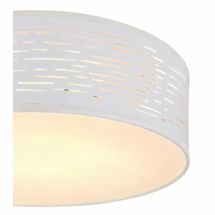 Luminaires Globo Lighting Éclairage Led|Plafonnier Globo BARCA LED Blanc, 1 lumière