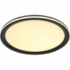 Luminaires Globo Lighting Éclairage Led|Plafonnier Globo BELISSA LED Noir, 1 lumière