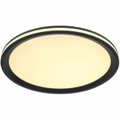 Luminaires Globo Lighting Éclairage Led|Plafonnier Globo BELISSA LED Noir, 1 lumière