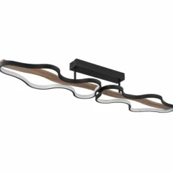 Luminaires Globo Lighting Éclairage Led|Plafonnier Globo BEZZY LED Noir, 1 lumière, Télécommandes