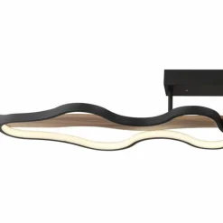 Luminaires Globo Lighting Éclairage Led|Plafonnier Globo BEZZY LED Noir, 1 lumière, Télécommandes