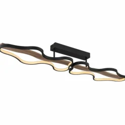 Luminaires Globo Lighting Éclairage Led|Plafonnier Globo BEZZY LED Noir, 1 lumière, Télécommandes