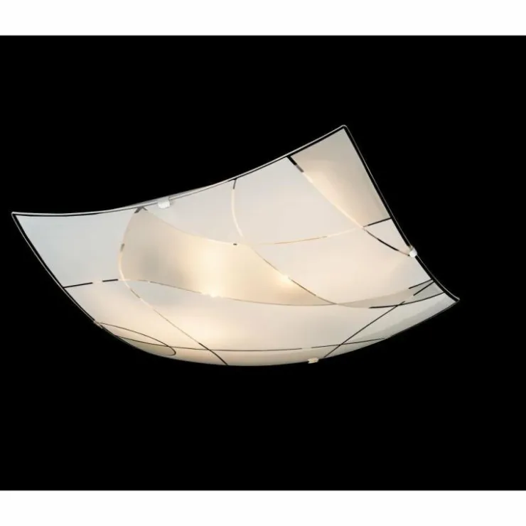 Luminaires Globo Lighting Plafonniers|Plafonnier Globo Blanc, 2 lumières