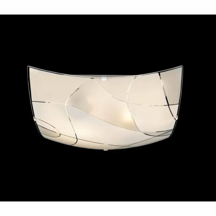 Luminaires Globo Lighting Plafonniers|Plafonnier Globo Blanc, 2 lumières