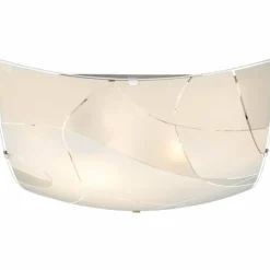 Luminaires Globo Lighting Plafonniers|Plafonnier Globo Blanc, 2 lumières
