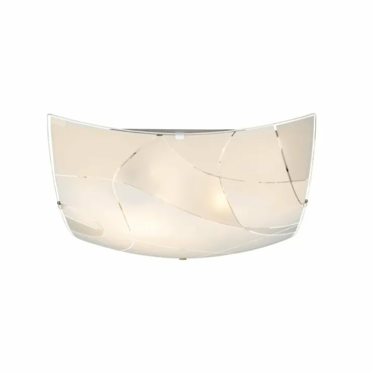 Luminaires Globo Lighting Plafonniers|Plafonnier Globo Blanc, 2 lumières