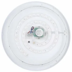 Luminaires Globo Lighting Éclairage Led|Plafonnier Globo BURRO LED Blanc, 1 lumière, Télécommandes, Changeur de couleurs