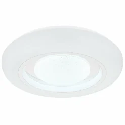 Luminaires Globo Lighting Éclairage Led|Plafonnier Globo BURRO LED Blanc, 1 lumière, Télécommandes, Changeur de couleurs