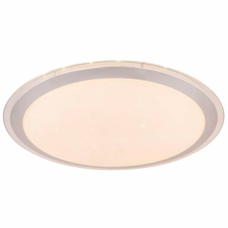 Plafonnier Globo CARRY LED Blanc, 1 lumière, Télécommandes, Changeur de couleurs