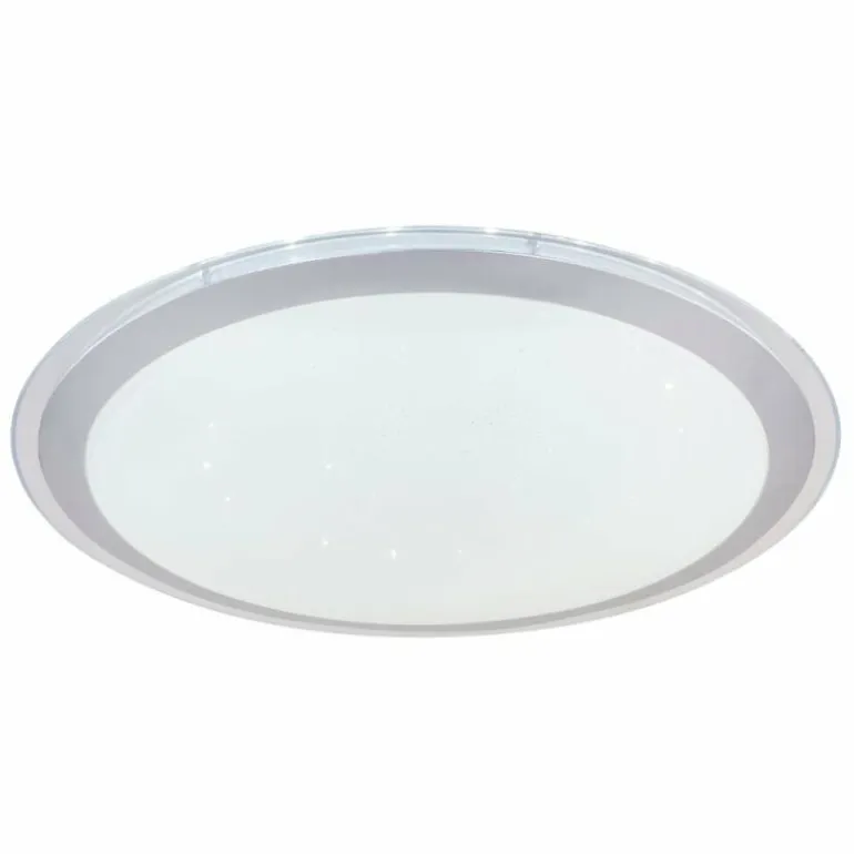 Plafonnier Globo CARRY LED Blanc, 1 lumière, Télécommandes, Changeur de couleurs