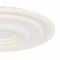 Luminaires Globo Lighting Éclairage Led|Plafonnier Globo COLADRA LED Blanc, 1 lumière, Télécommandes
