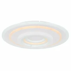 Luminaires Globo Lighting Éclairage Led|Plafonnier Globo COLADRA LED Blanc, 1 lumière, Télécommandes