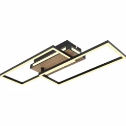 Luminaires Globo Lighting Éclairage Led|Plafonnier Globo COLLI LED Noir, 1 lumière