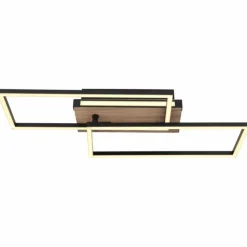 Luminaires Globo Lighting Éclairage Led|Plafonnier Globo COLLI LED Noir, 1 lumière