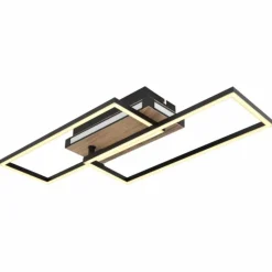 Luminaires Globo Lighting Éclairage Led|Plafonnier Globo COLLI LED Noir, 1 lumière
