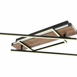 Luminaires Globo Lighting Éclairage Led|Plafonnier Globo COLLI LED Noir, 1 lumière