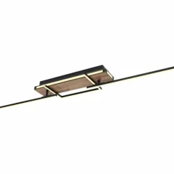 Luminaires Globo Lighting Éclairage Led|Plafonnier Globo COLLI LED Noir, 1 lumière