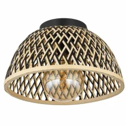 Luminaires Globo Lighting Plafonniers|Plafonnier Globo COLLY Noir, 1 lumière