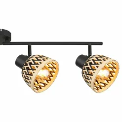 Luminaires Globo Lighting Spots Et Projecteurs|Plafonnier Globo COLLY Noir, 4 lumières