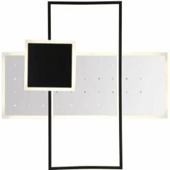 Luminaires Globo Lighting Éclairage Led|Plafonnier Globo DABBY LED Noir, Blanc, 1 lumière, Télécommandes