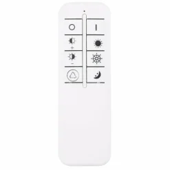 Luminaires Globo Lighting Éclairage Led|Plafonnier Globo DABBY LED Noir, Blanc, 1 lumière, Télécommandes