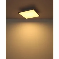 Luminaires Globo Lighting Éclairage Led|Plafonnier Globo DORO LED Gris, Blanc, 1 lumière