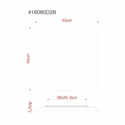 Luminaires Globo Lighting Éclairage Led|Plafonnier Globo DORO LED Blanc, 1 lumière