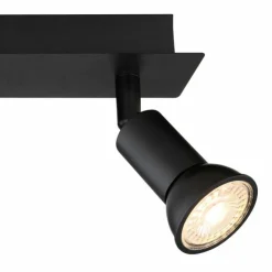 Luminaires Globo Lighting Spots Et Projecteurs|Plafonnier Globo DREW Noir, 3 lumières