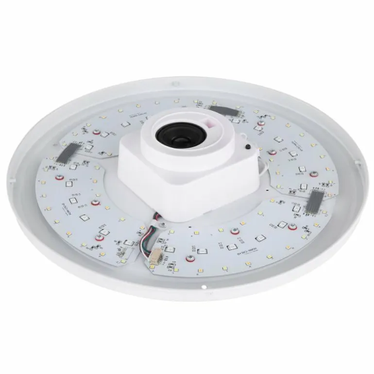 Plafonnier Globo DUNNY LED Blanc, 1 lumière, Télécommandes, Changeur de couleurs