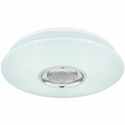 Plafonnier Globo DUNNY LED Blanc, 1 lumière, Télécommandes, Changeur de couleurs