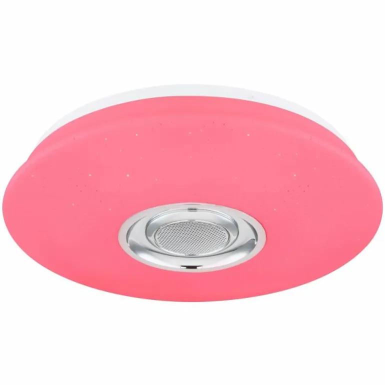 Plafonnier Globo DUNNY LED Blanc, 1 lumière, Télécommandes, Changeur de couleurs