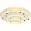 Luminaires Globo Lighting Éclairage Led|Plafonnier Globo EPI LED Blanc, 1 lumière