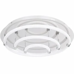Luminaires Globo Lighting Éclairage Led|Plafonnier Globo EPI LED Blanc, 1 lumière