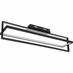 Luminaires Globo Lighting Éclairage Led|Plafonnier Globo FLIPS LED Noir, 1 lumière, Télécommandes