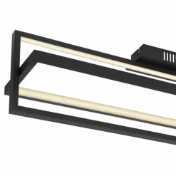 Luminaires Globo Lighting Éclairage Led|Plafonnier Globo FLIPS LED Noir, 1 lumière, Télécommandes