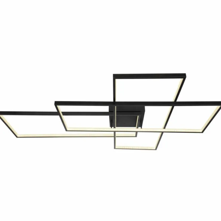 Luminaires Globo Lighting Éclairage Led|Plafonnier Globo GABRIEL LED Noir, 1 lumière, Télécommandes