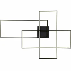 Luminaires Globo Lighting Éclairage Led|Plafonnier Globo GABRIEL LED Noir, 1 lumière, Télécommandes