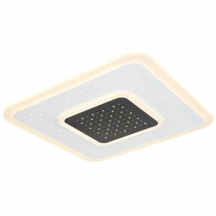Luminaires Globo Lighting Éclairage Led|Plafonnier Globo GISELL LED Blanc, 1 lumière, Télécommandes