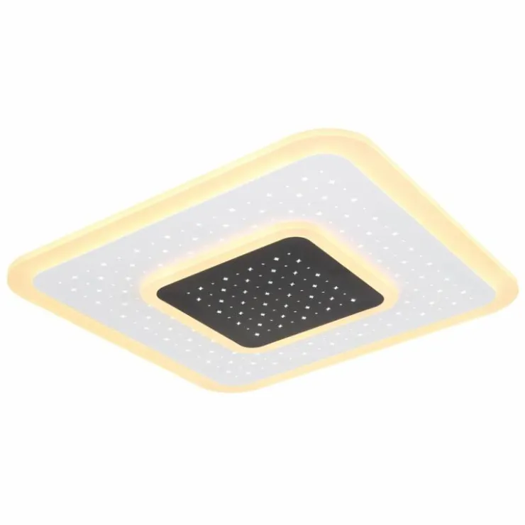 Luminaires Globo Lighting Éclairage Led|Plafonnier Globo GISELL LED Blanc, 1 lumière, Télécommandes