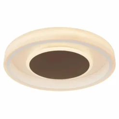 Luminaires Globo Lighting Éclairage Led|Plafonnier Globo GOFFI LED Blanc, 1 lumière, Télécommandes